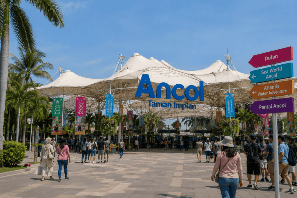 Cara ke Ancol Naik Kereta